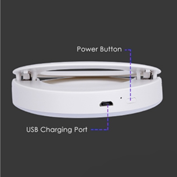 NEW: Portable & Rechargeable Light Ring - Picture 3 of 6